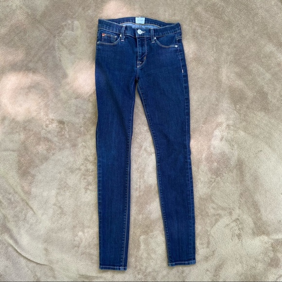 Hudson Skinny Jeans Blue 24 Extra Small - Picture 6 of 11